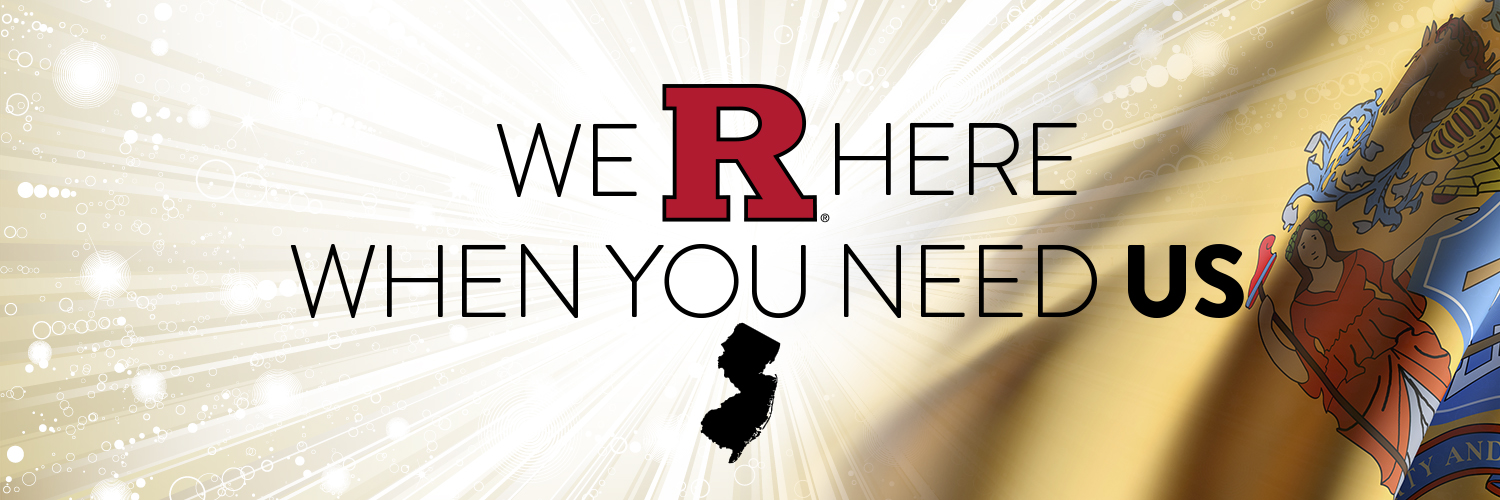 Twitter header photo: We R Here When You Need Us.